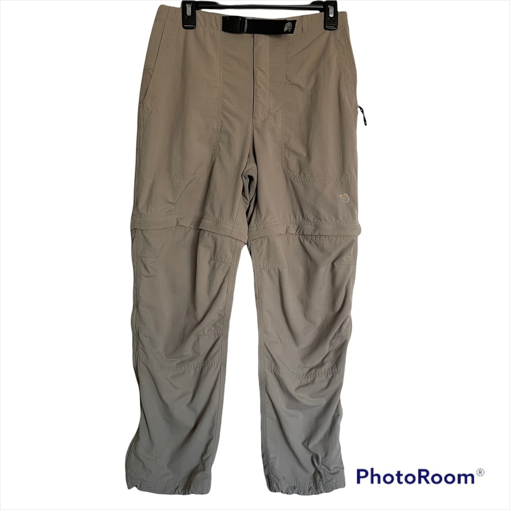 Mountain Hardwere Convertible Hiking Outdoor Pants Tan Size 8
